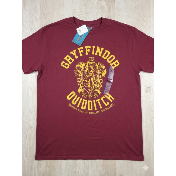 Bioworld Other - NWT Harry Potter Gryffindor Quidditch T-Shirt - Size Large